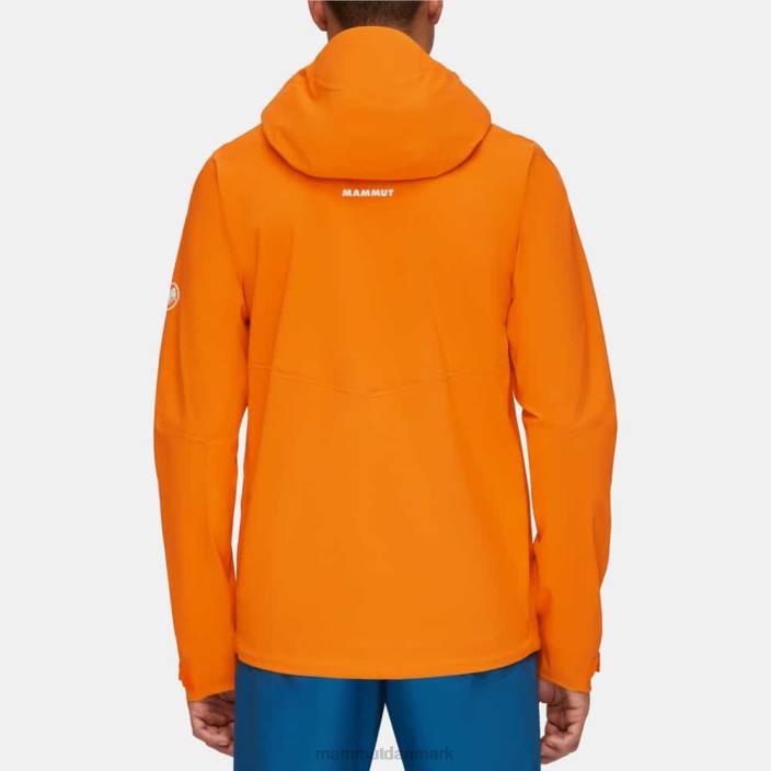 Mammut Mænd alto guide hs hættejakke mørk mandarin 2TDP697