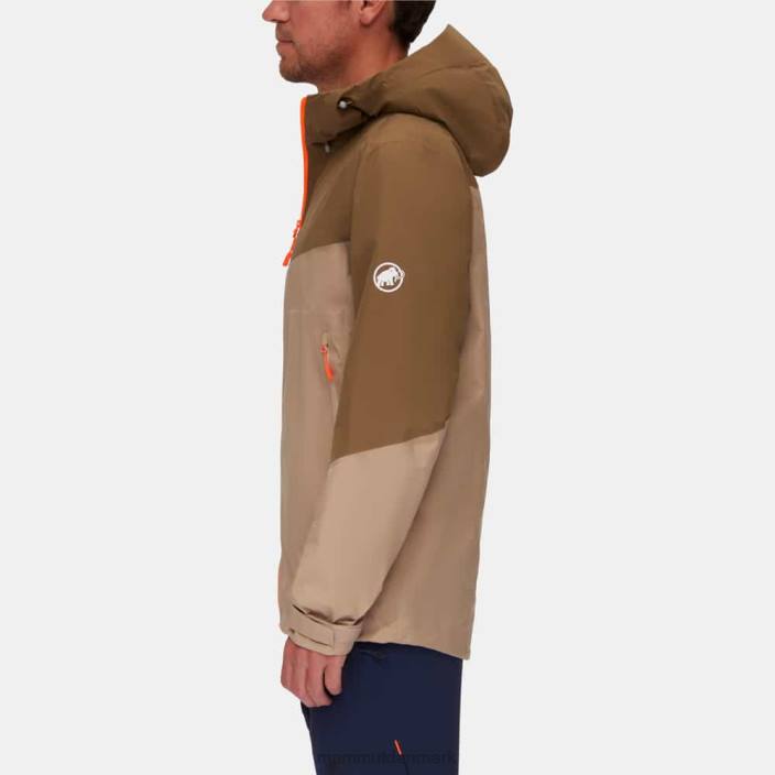 Mammut Mænd convey tour hs hættejakke safari-mørkt sand 2TDP750