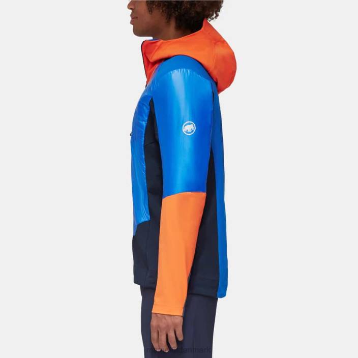 Mammut Mænd eisfeld so hybrid hættejakke azurit-nat 2TDP28