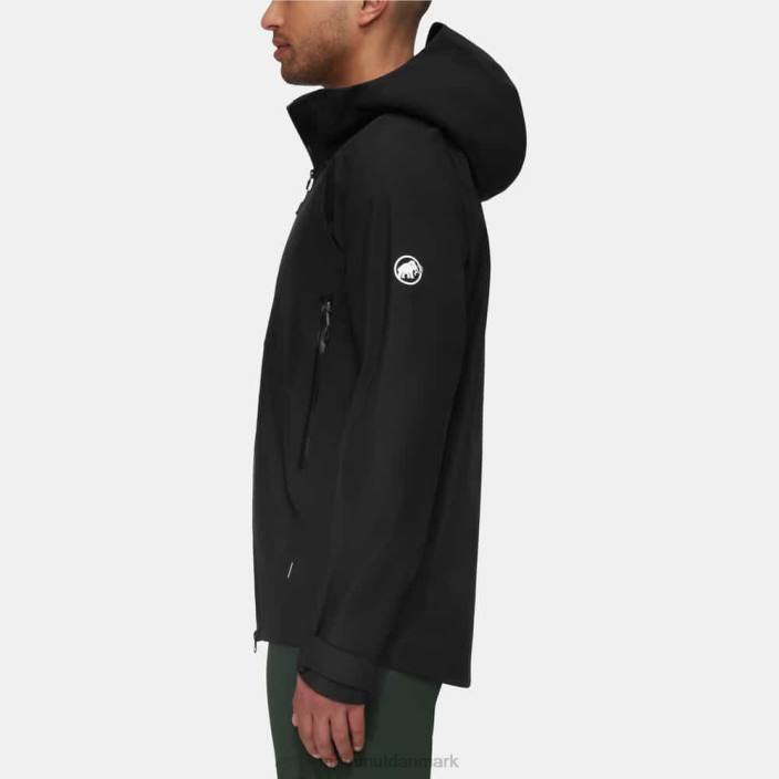 Mammut Mænd krater iv hs hættejakke sort 2TDP662