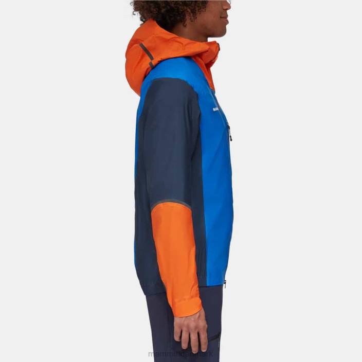 Mammut Mænd nordwand light hs hættejakke azurit-nat 2TDP683