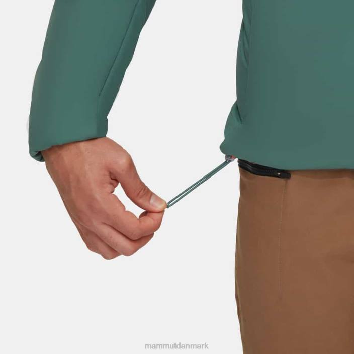 Mammut Mænd rim i flex hættejakke mørk jade 2TDP73