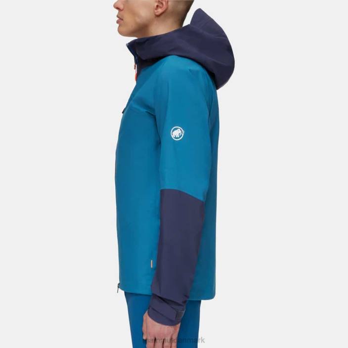 Mammut Mænd taiss hs hættejakke dyb is-marine 2TDP694