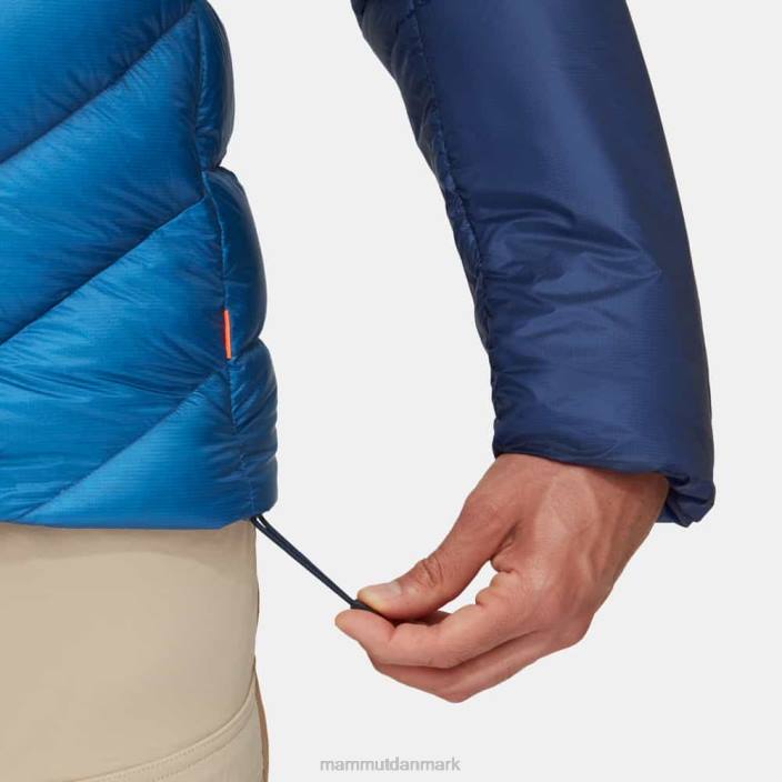 Mammut Mænd taiss i hættejakke dyb is-marine 2TDP670