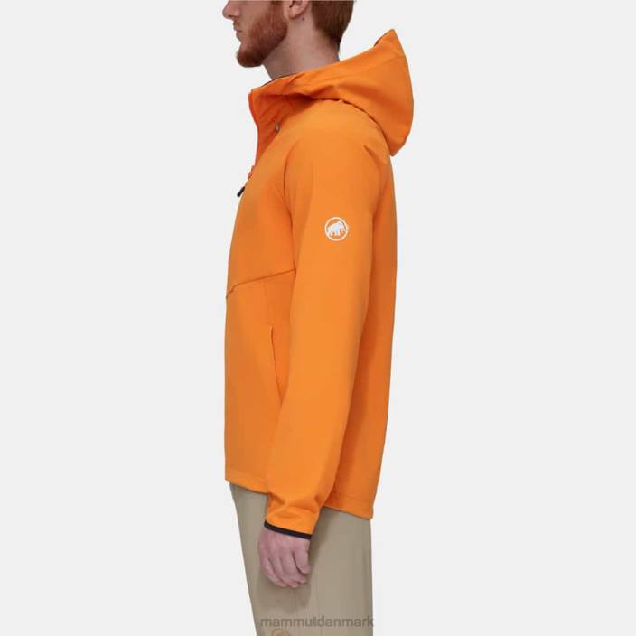 Mammut Mænd ultimativ komfort så hættejakke mørk mandarin 2TDP728