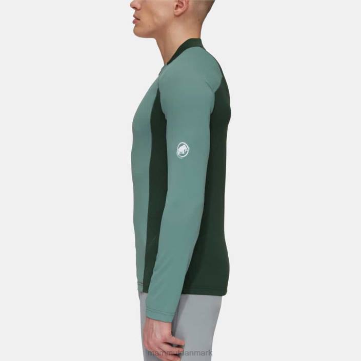 Mammut Mænd aenergy fl langærmet halv lynlås mørke jade-træer 2TDP849