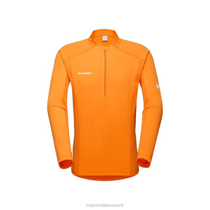 Mammut Mænd aenergy fl langærmet halv lynlås mandarin-mørk mandarin 2TDP851