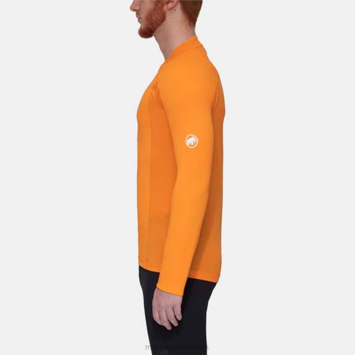 Mammut Mænd aenergy fl langærmet halv lynlås mandarin-mørk mandarin 2TDP851