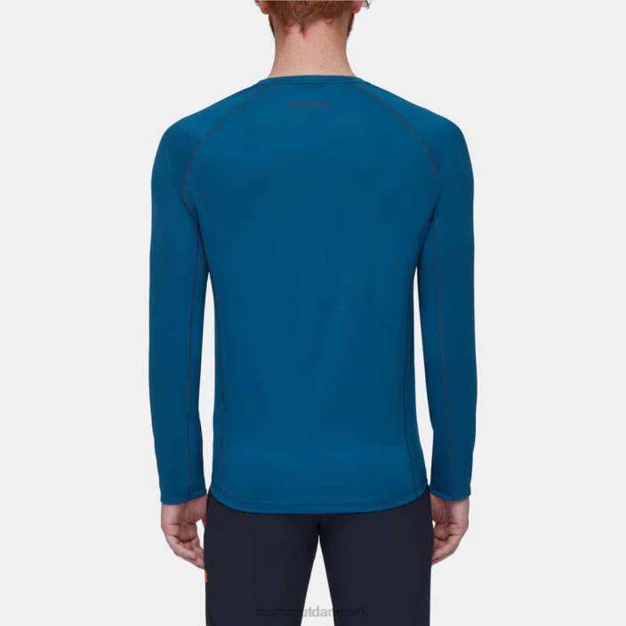 Mammut Mænd selun fl langærmet logo dyb is 2TDP871