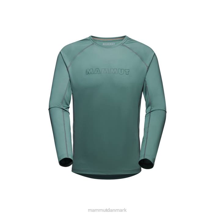Mammut Mænd selun fl langærmet logo mørk jade 2TDP870