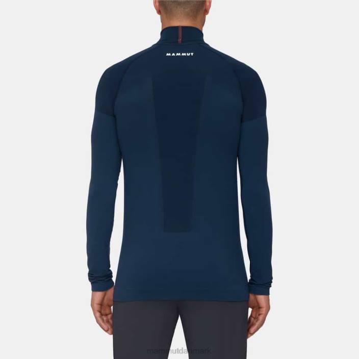 Mammut Mænd trift langærmet halv lynlås marine 2TDP1050