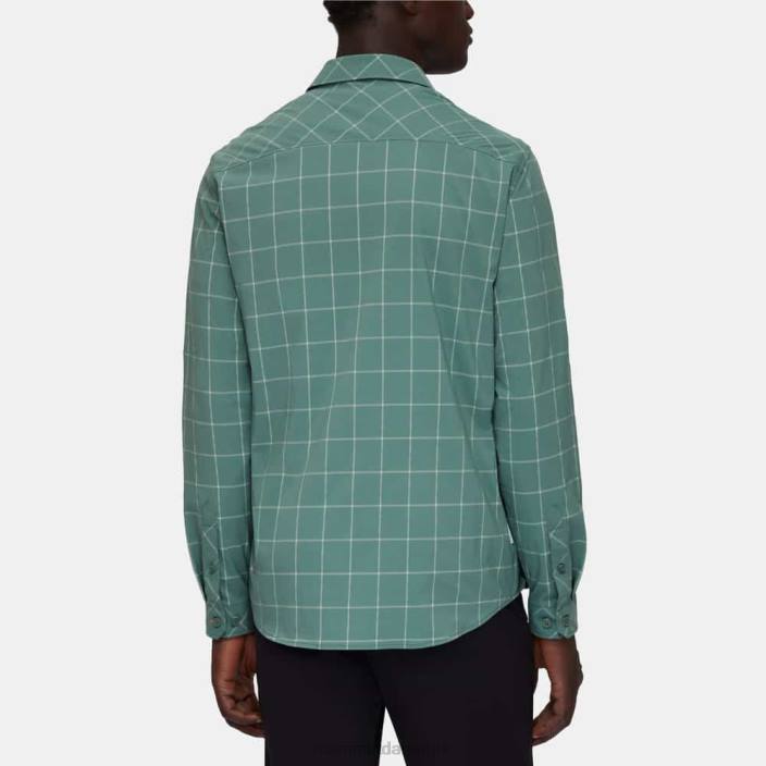 Mammut Mænd bjerg langærmet skjorte mørk jade-jade 2TDP1028