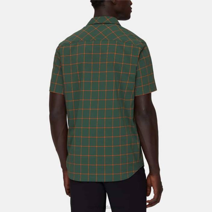 Mammut Mænd bjergskjorte skov-mørk mandarin 2TDP950