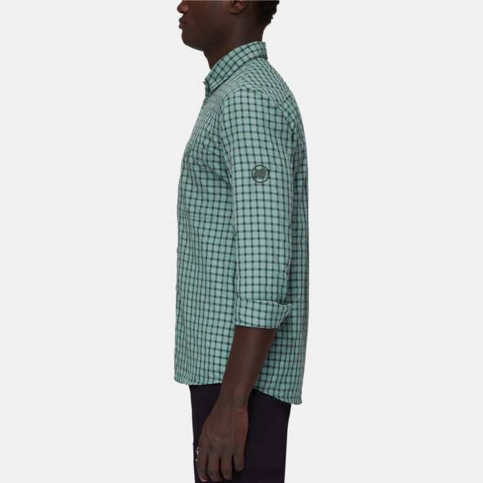 Mammut Mænd lenni langærmet skjorte mørke jade-træer 2TDP161