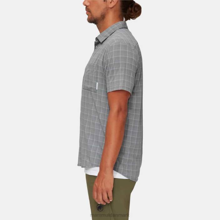 Mammut Mænd trovat trail skjorte titanium 2TDP1030