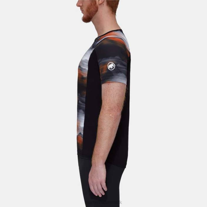 Mammut Mænd aenergy fl t-shirt lys fader sort 2TDP106