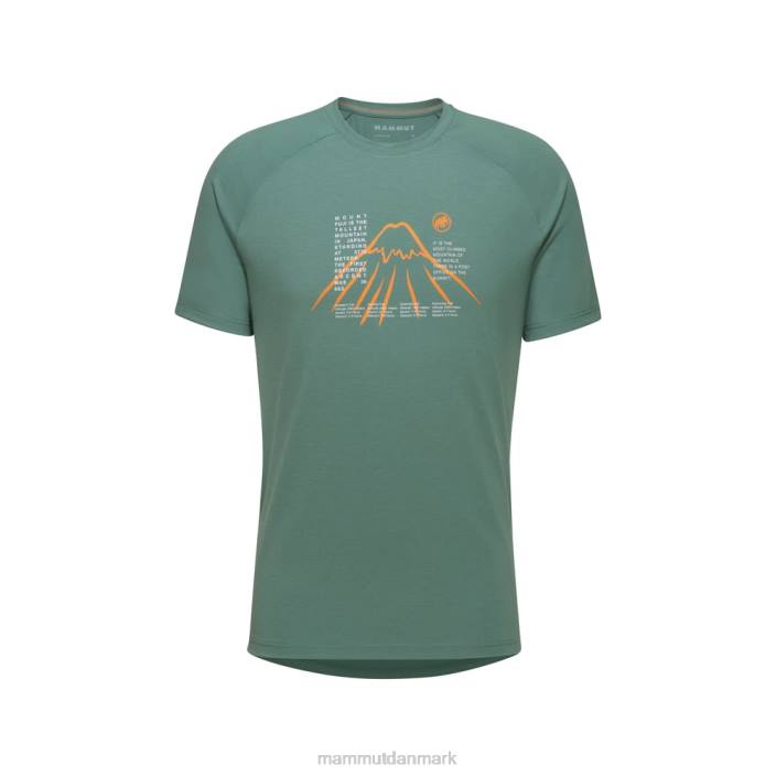 Mammut Mænd bjerg t-shirt fujiyama mørk jade 2TDP1087