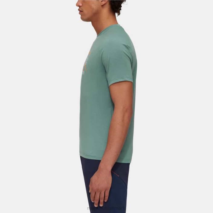 Mammut Mænd bjerg t-shirt fujiyama mørk jade 2TDP1087