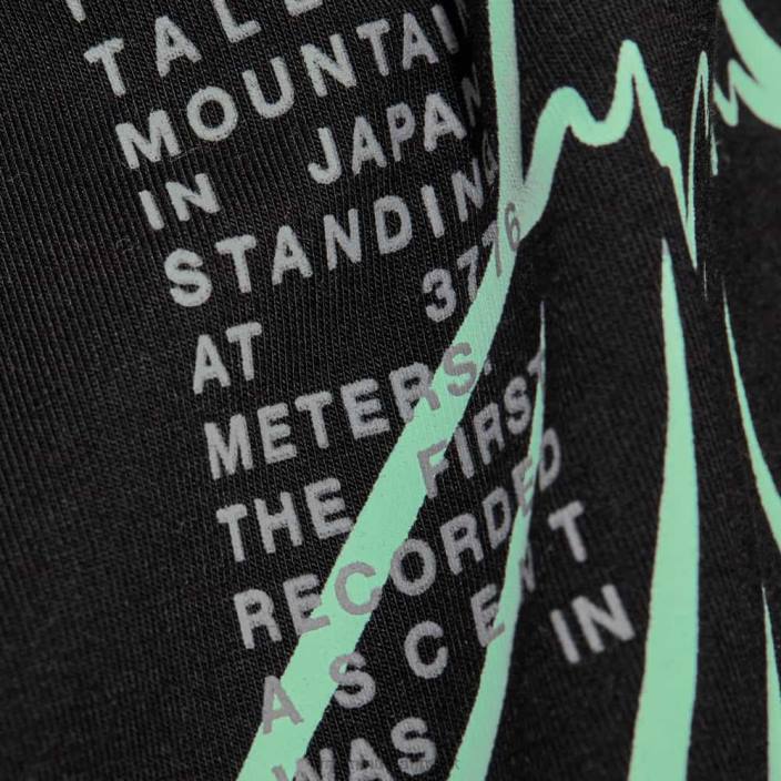Mammut Mænd bjerg t-shirt fujiyama sort 2TDP247