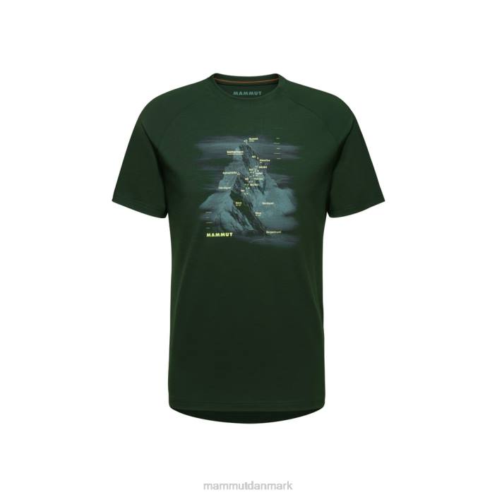 Mammut Mænd bjerg t-shirt hrnligrat skove 2TDP673