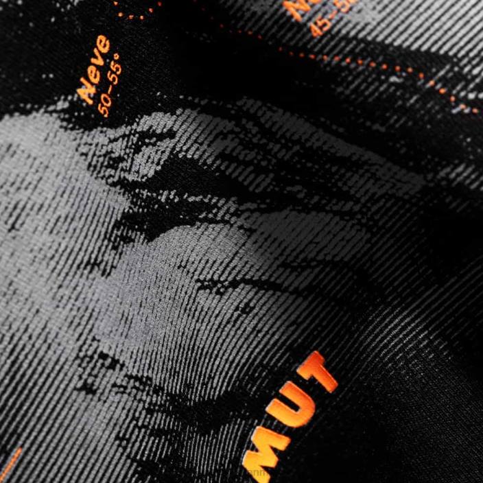 Mammut Mænd bjerg t-shirt hrnligrat sort 2TDP19