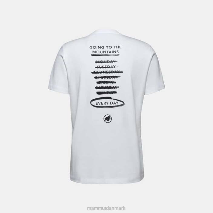 Mammut Mænd kerne t-shirt hver dag hvid 2TDP814