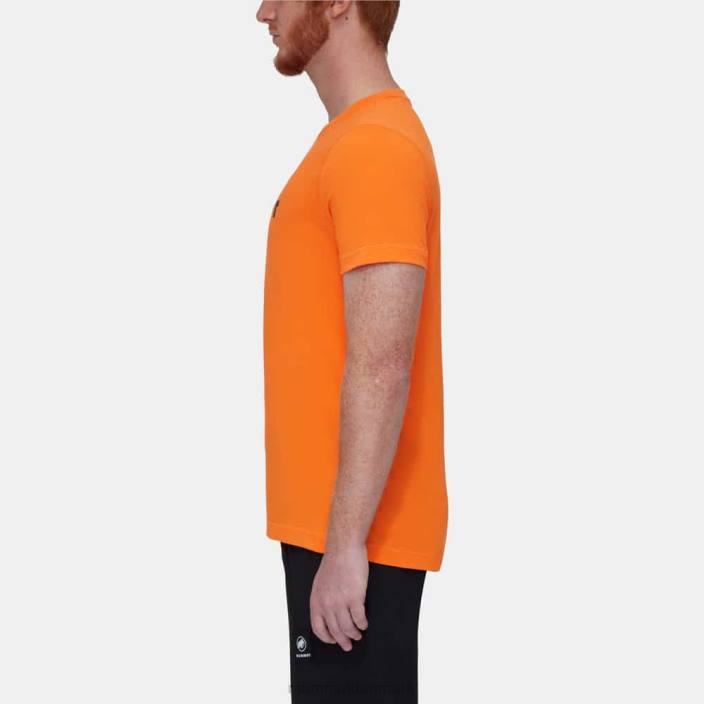 Mammut Mænd kerne t-shirt logo mørk mandarin 2TDP173