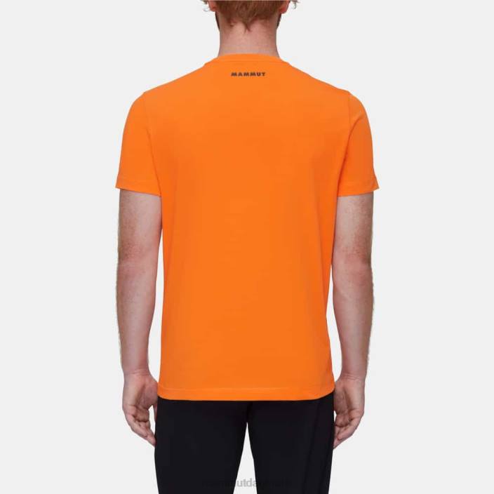 Mammut Mænd kerne t-shirt logo mørk mandarin 2TDP173