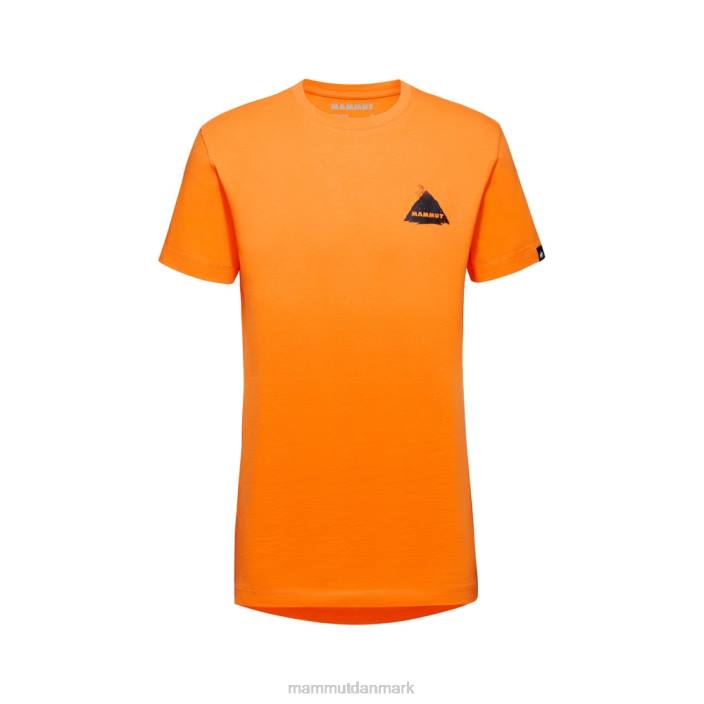 Mammut Mænd massone t-shirt crag mørk mandarin 2TDP809