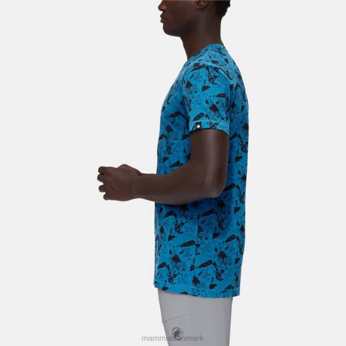 Mammut Mænd massone t-shirt klatrescene dyb is-sort 2TDP1108