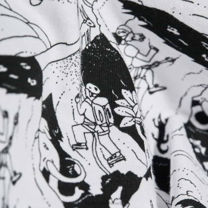 Mammut Mænd massone t-shirt klatrescene hvid sort 2TDP258