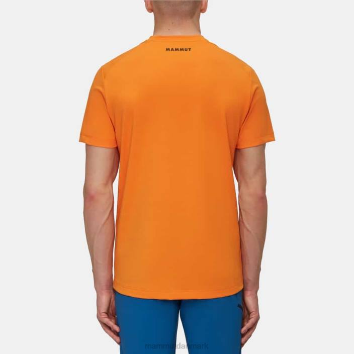 Mammut Mænd trovat t-shirt logo mørk mandarin 2TDP882