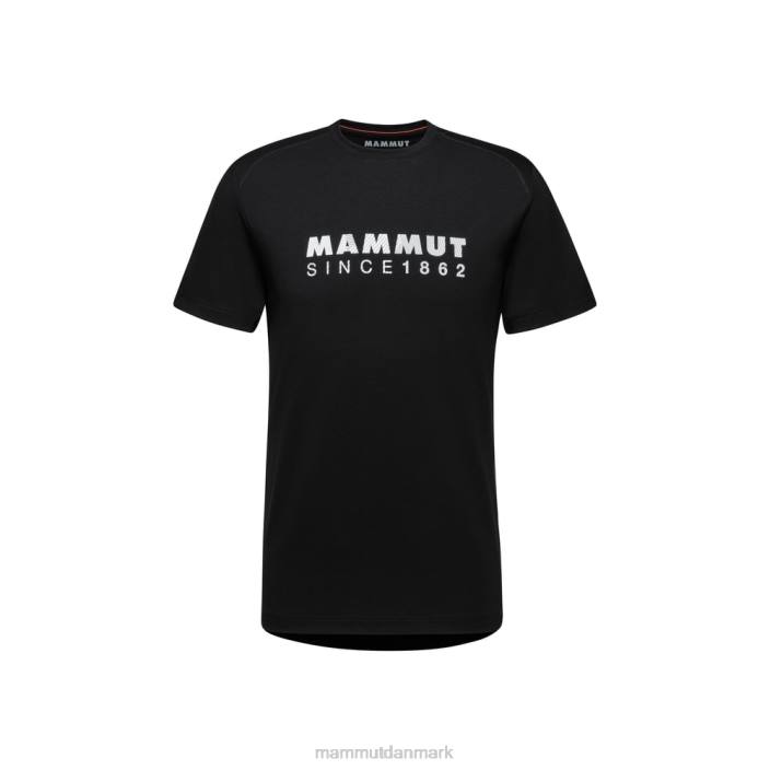 Mammut Mænd trovat t-shirt logo sort 2TDP148