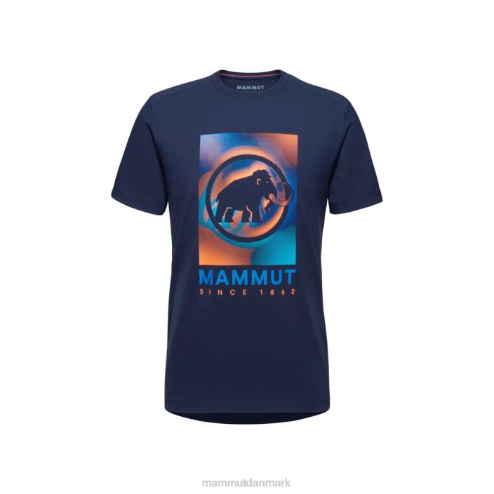 Mammut Mænd trovat t-shirt marine 2TDP877