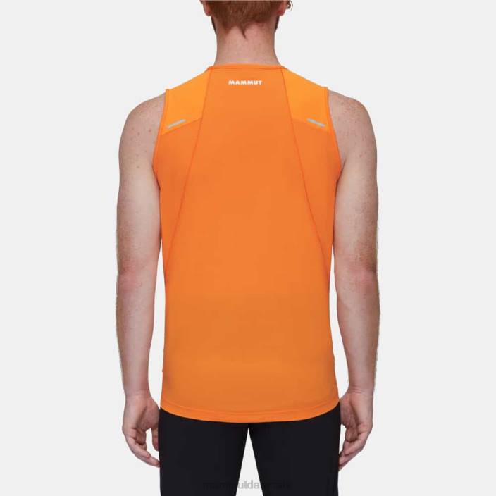 Mammut Mænd aenergy fl tanktop mandarin-mørk mandarin 2TDP874