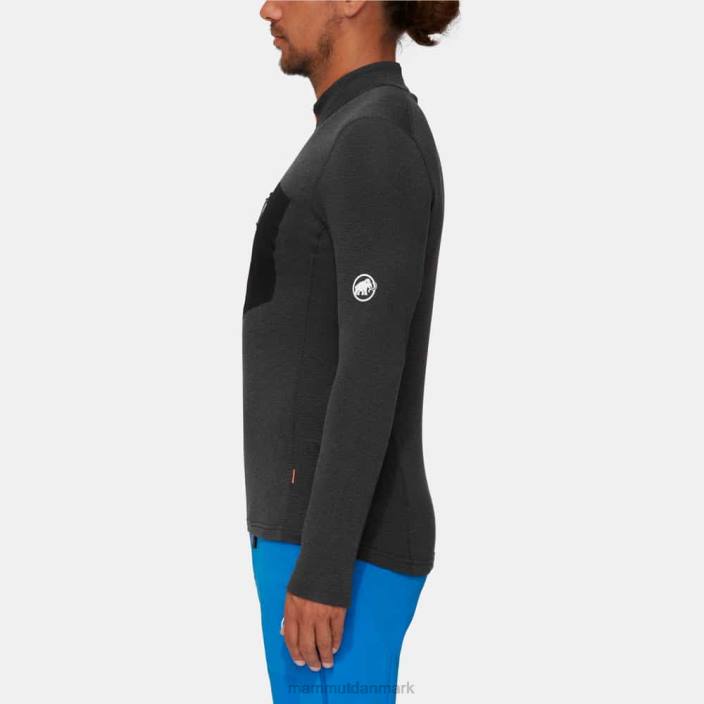 Mammut Mænd aenergy light ml halv lynlås træk sort-fantom 2TDP937