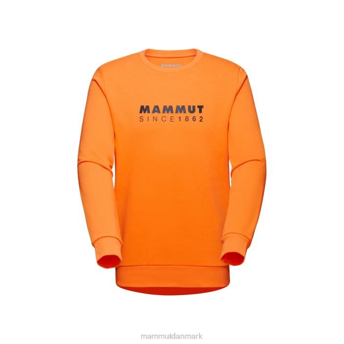 Mammut Mænd core ml rund hals logo mørk mandarin 2TDP1037