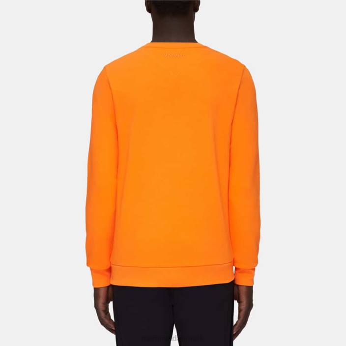 Mammut Mænd core ml rund hals logo mørk mandarin 2TDP1037