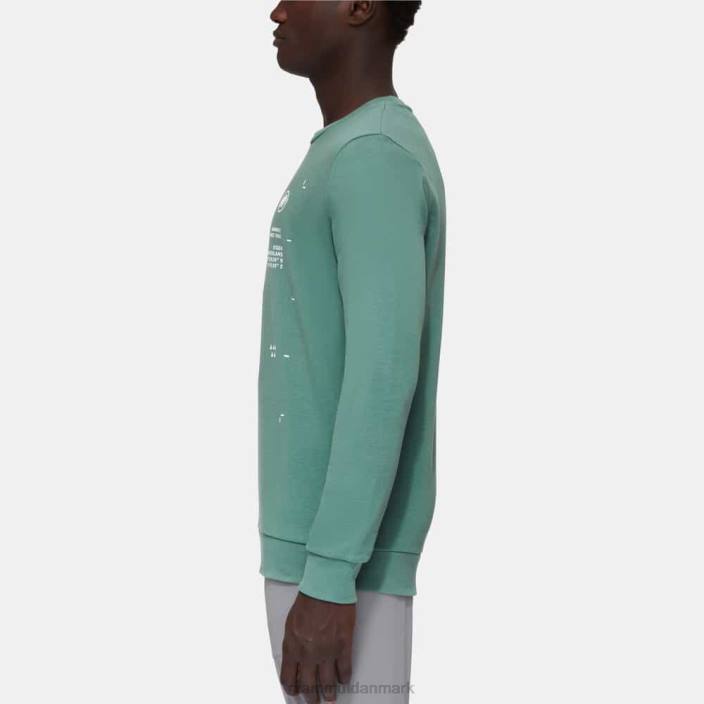 Mammut Mænd kerne ml crew neck peak mørk jade 2TDP144