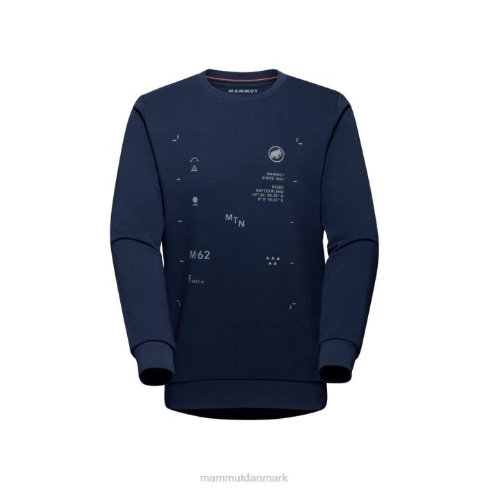 Mammut Mænd kerne ml crew neck peak marine 2TDP873