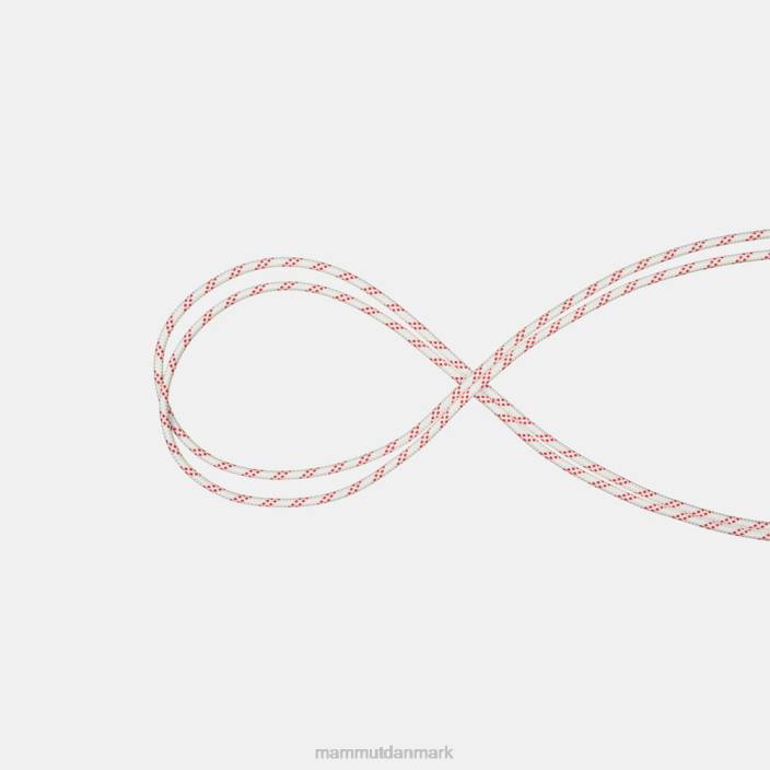 Mammut unisex 10.0 statisk ydeevne hvid-rød 2TDP515