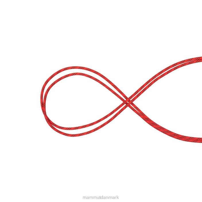 Mammut unisex 10,5 statisk ydeevne rød-sort 2TDP1427