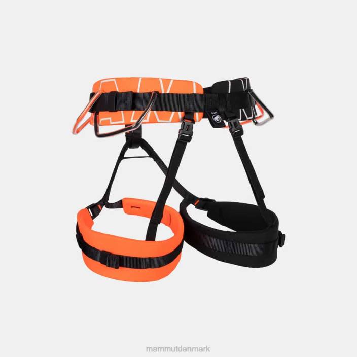 Mammut unisex 4 glidesele levende orange-sort 2TDP1369