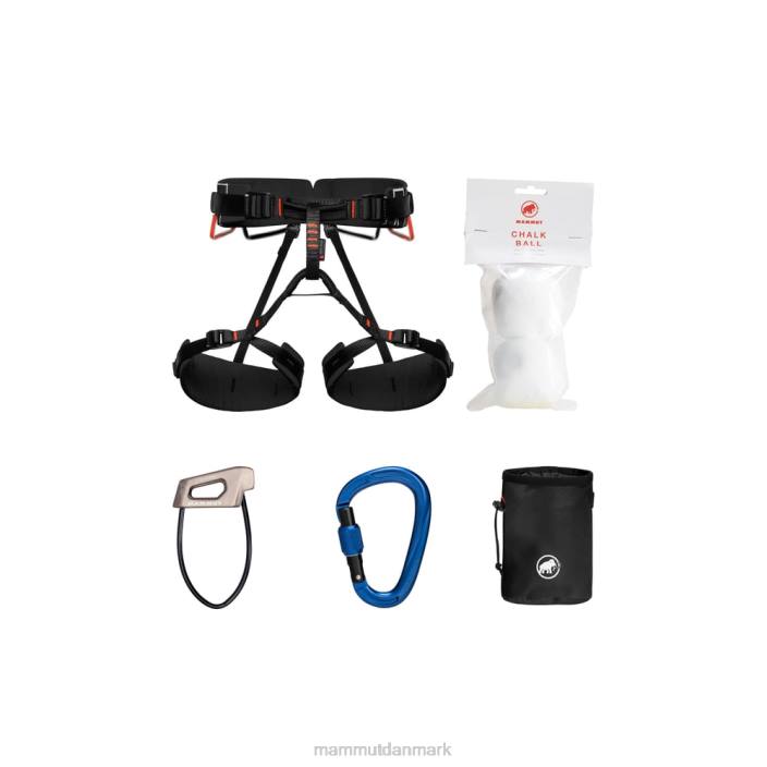 Mammut unisex 4 rutschebaner klatrepakke sort neutral 2TDP440