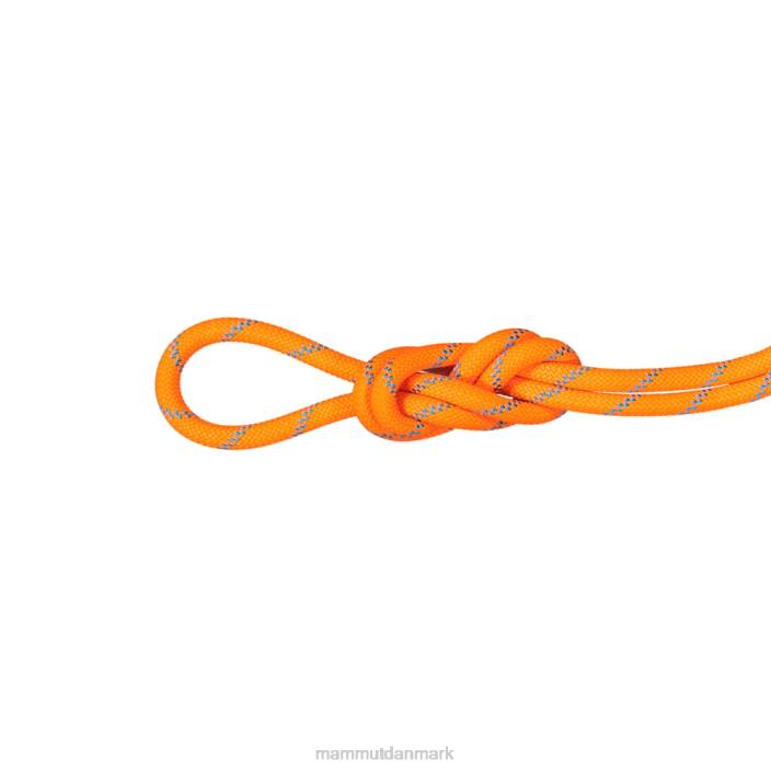 Mammut unisex 8,7 alpine sender tørt reb pulserende orange-hav 2TDP562