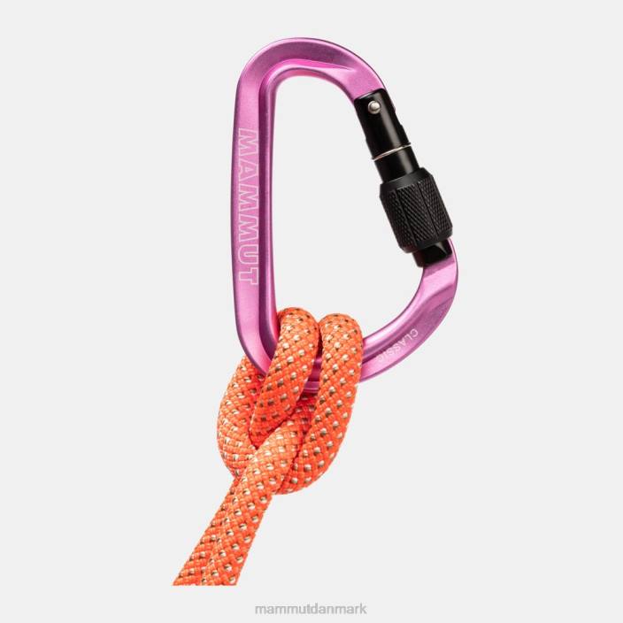 Mammut unisex klassisk hms skruelåge karabinhage lyserød 2TDP1319