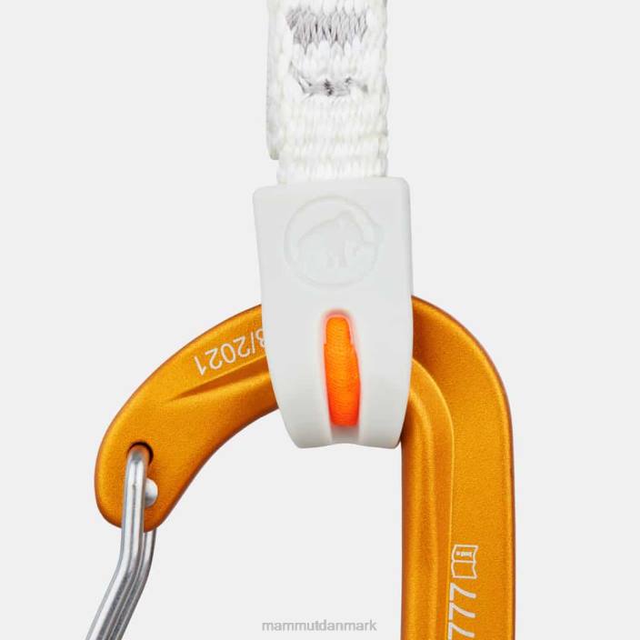 Mammut unisex sendertråd 17 cm hurtigtræk lys grå-guld 2TDP607