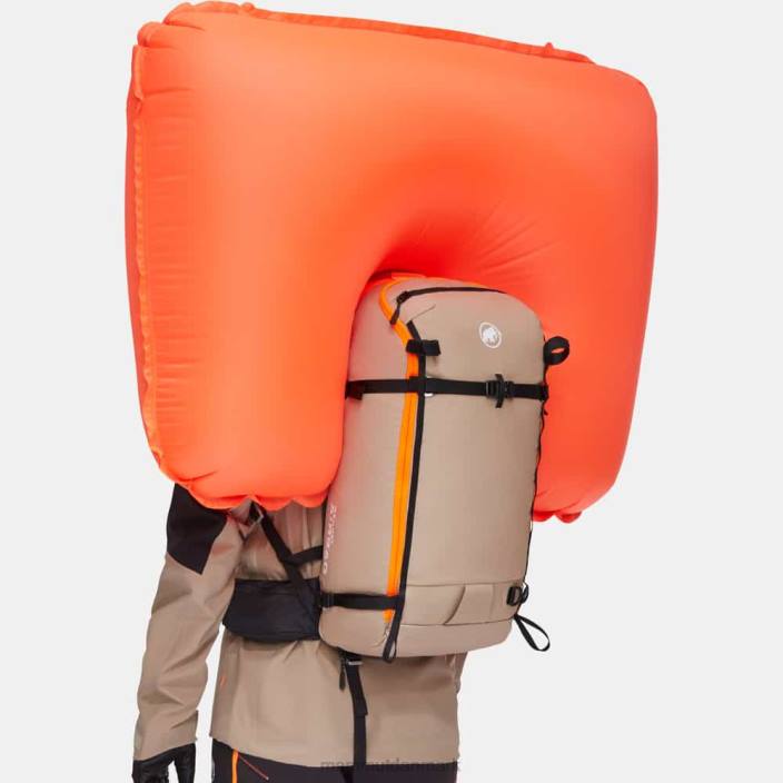 Mammut unisex tour 30 aftagelig airbag 3.0 safari-sort 2TDP1338