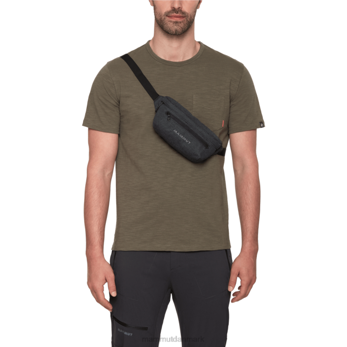 Mammut unisex klassisk bumbag melange sort 2TDP620