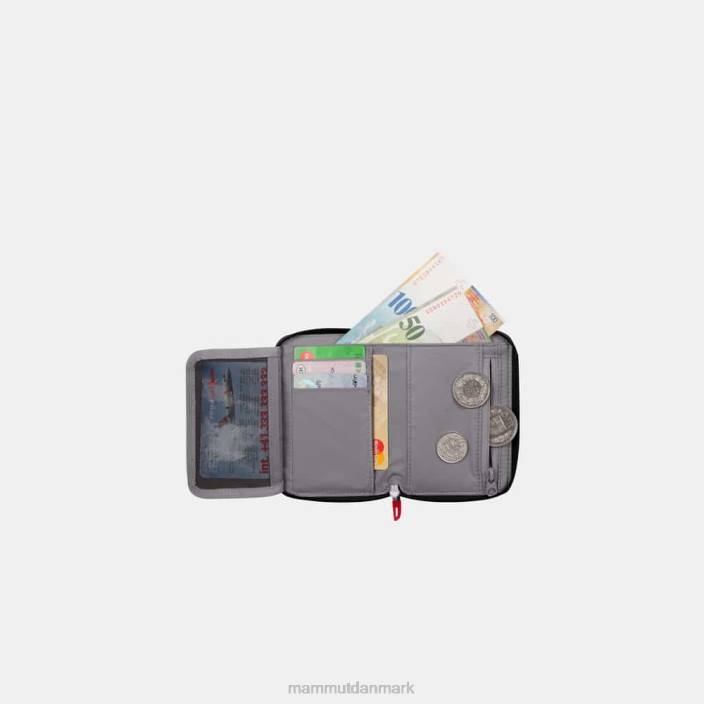 Mammut unisex lynlås pung melange sort 2TDP619